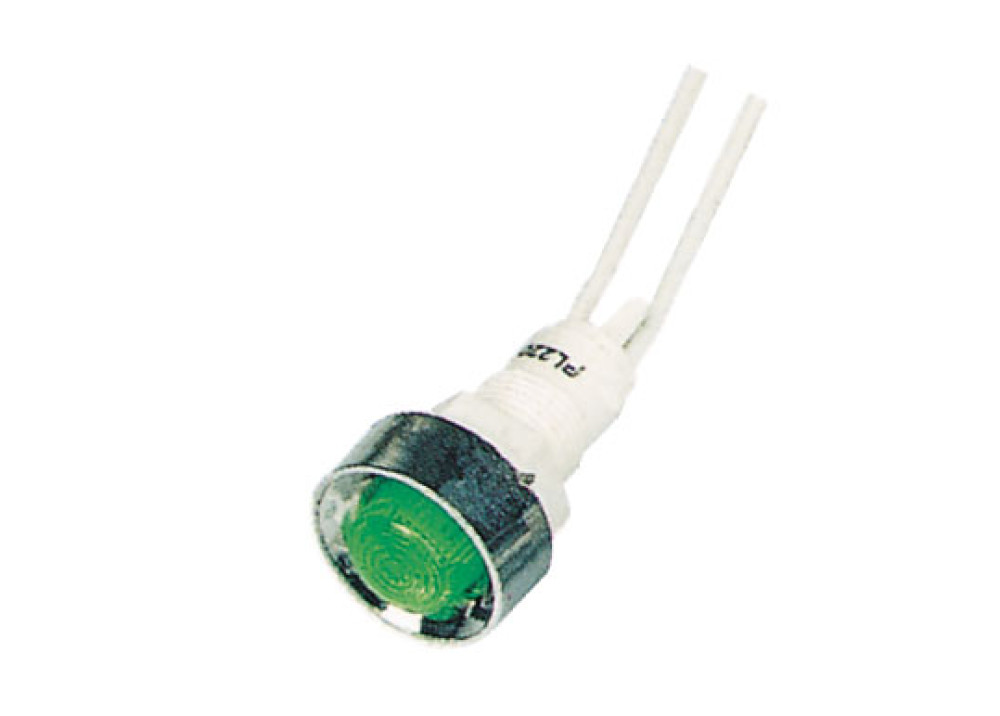 Indicator LAMP GREEN 220V 