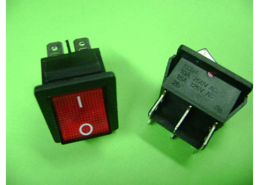 Rocker Switch  6P 250V 10A 
