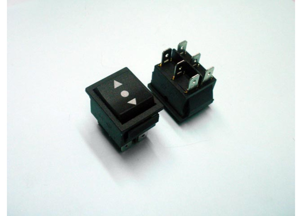 Rocker Switch KCD2-223-JT Momentry 3 Positions With Arrows 6P 250V 15A 