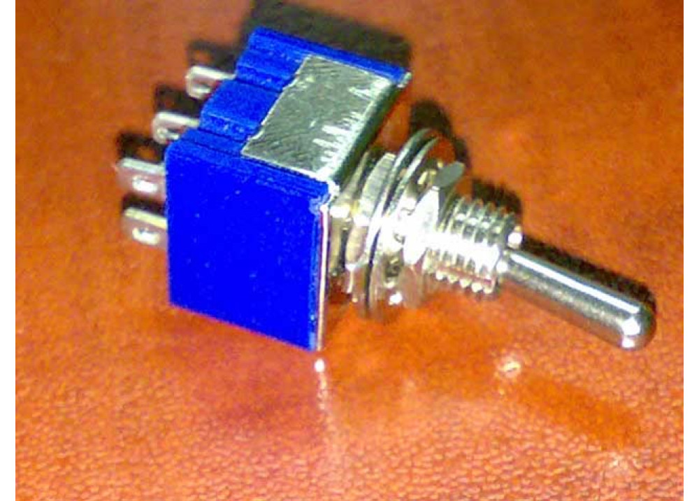 Toggle Switch DPDT 6P ON ON 3A/250VAC 