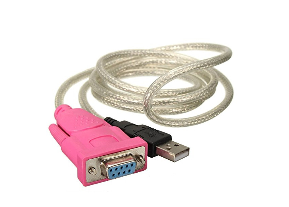 RS232 Serial DB9 Pin Female to USB 2.0 PL-2303 Cable for Window98/2000/WinAdapter 