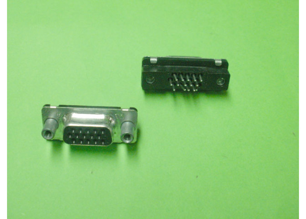 D-Sub female Straight PCB Mount VGA 15P  Wire To Bord 