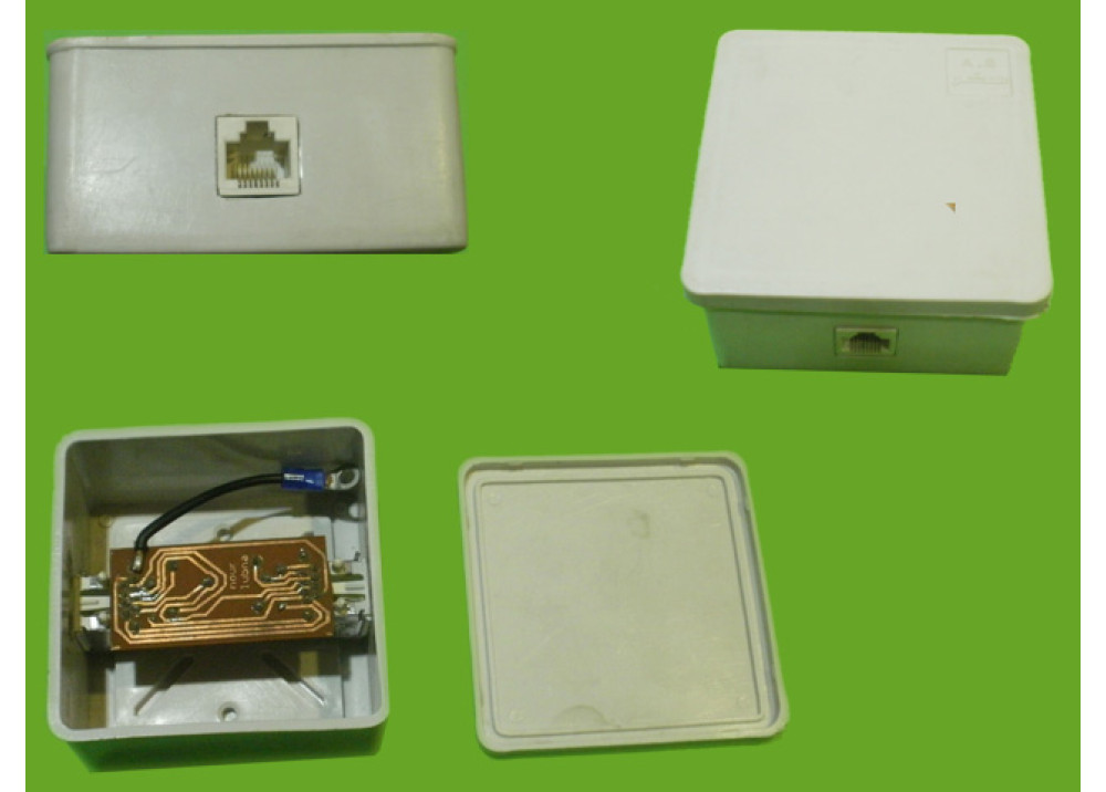 RJ11 Singel surface mount box 