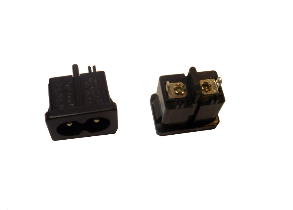 AC Power Male for panel mount 
