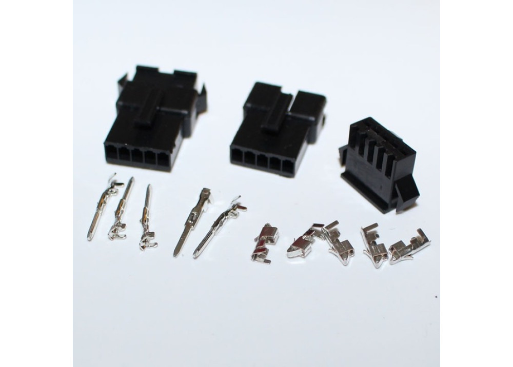 JST SM 2.5mm 5-Pin Male, Female Connector Plug 