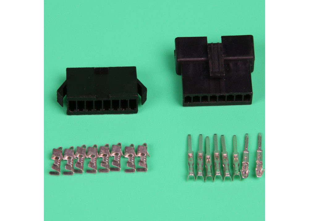 JST SM 2.5mm 8-Pin Male, Female Connector Plug 