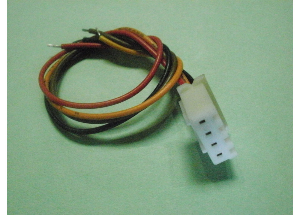 JST XH 2.54mm 4P Female Connector Plug with 10cm Wire 
