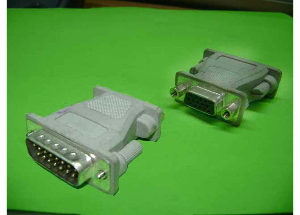 Adapter VGA D-SUB 15P Female To 15P Male 
