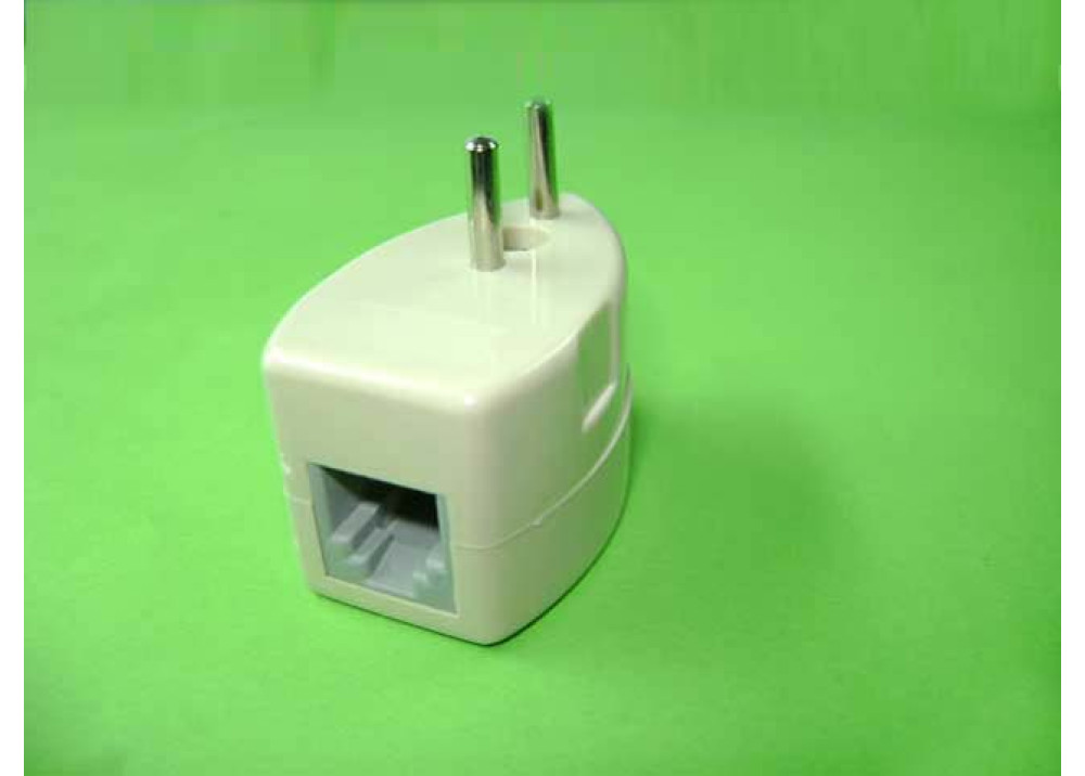 Adapter male plug to female RJ11 
