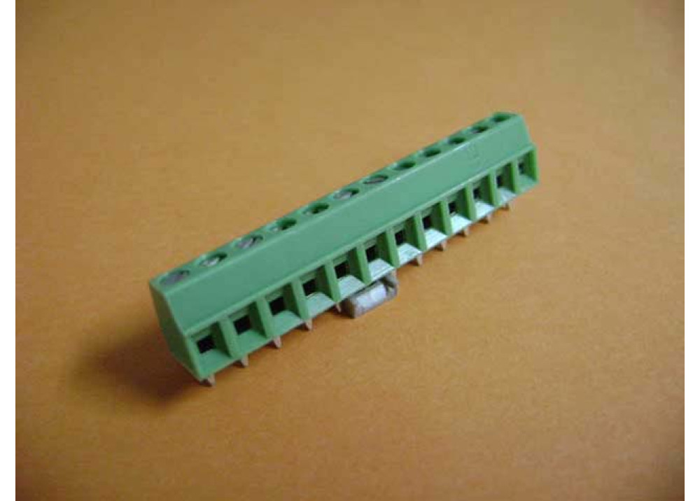 PCB Screw Terminal Blocks 3.81mm 12P Rising Clamp type 8.5Height green
PHOENIX Part number: MKDS1/12-3.81 
