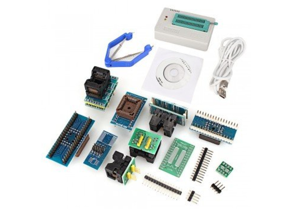Mini Pro TL866CS Universal Programmer With + 9.pcs Adapters 