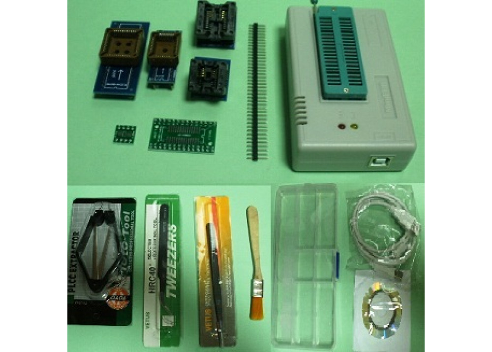 Mini Pro TL866CS Universal Programmer With + 5.pcs Adapters 