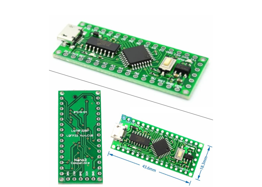Arduino Nano 3.0 LGT8F328P Compatible CH340 