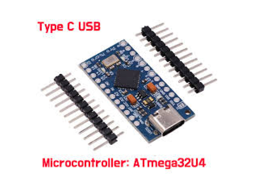 Arduino Pro Micro Type-C USB 32U4 - 5V/16MHz 
