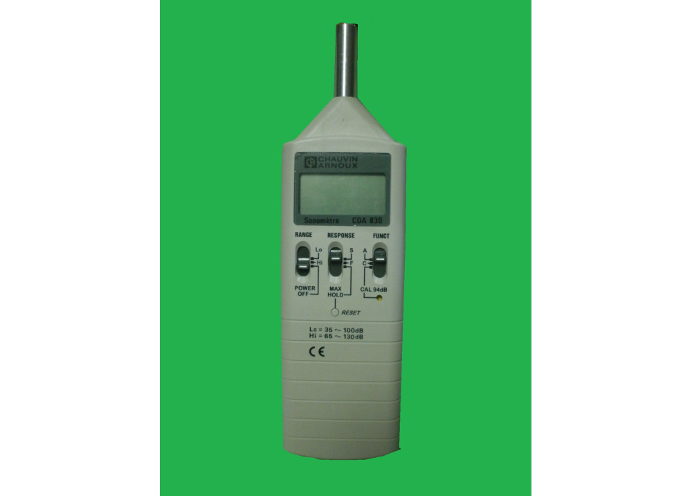Digital Sound Level Meter Chauvin Arnoux CDA830
 