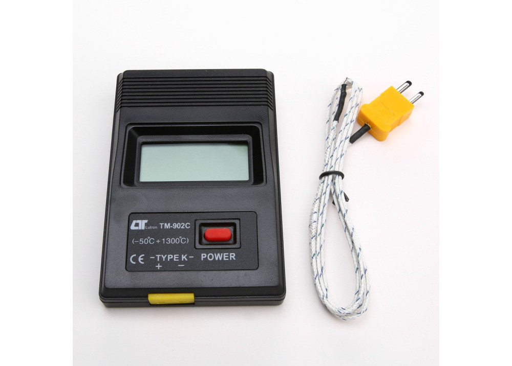 TM902C electronic K-type thermocouple LCD Display Wireless Temperature Meter 