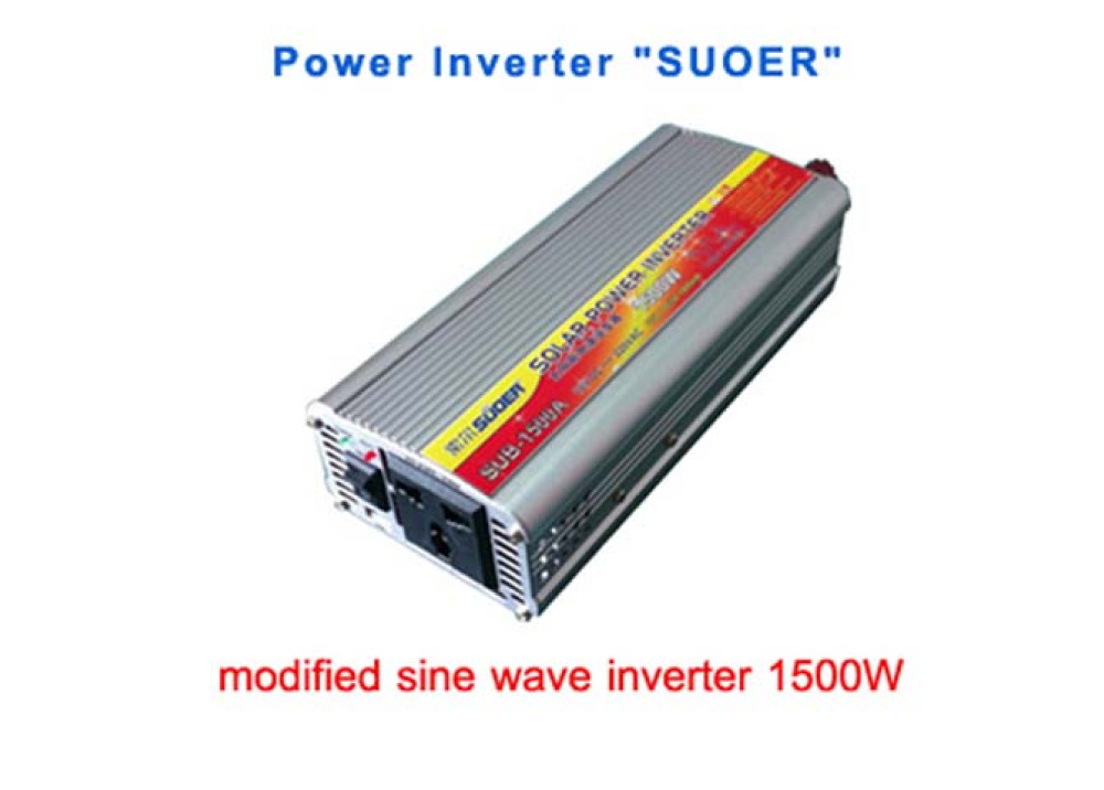 INVERTER SUOER DC12V AC220V USB 5V 1000mA 1500~3000W 