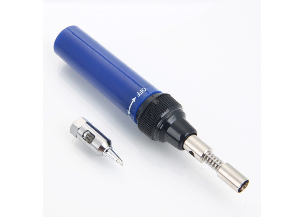 RENMEI MT-100 Plastic Pen Style Mini Portable Gas Soldering Iron 
