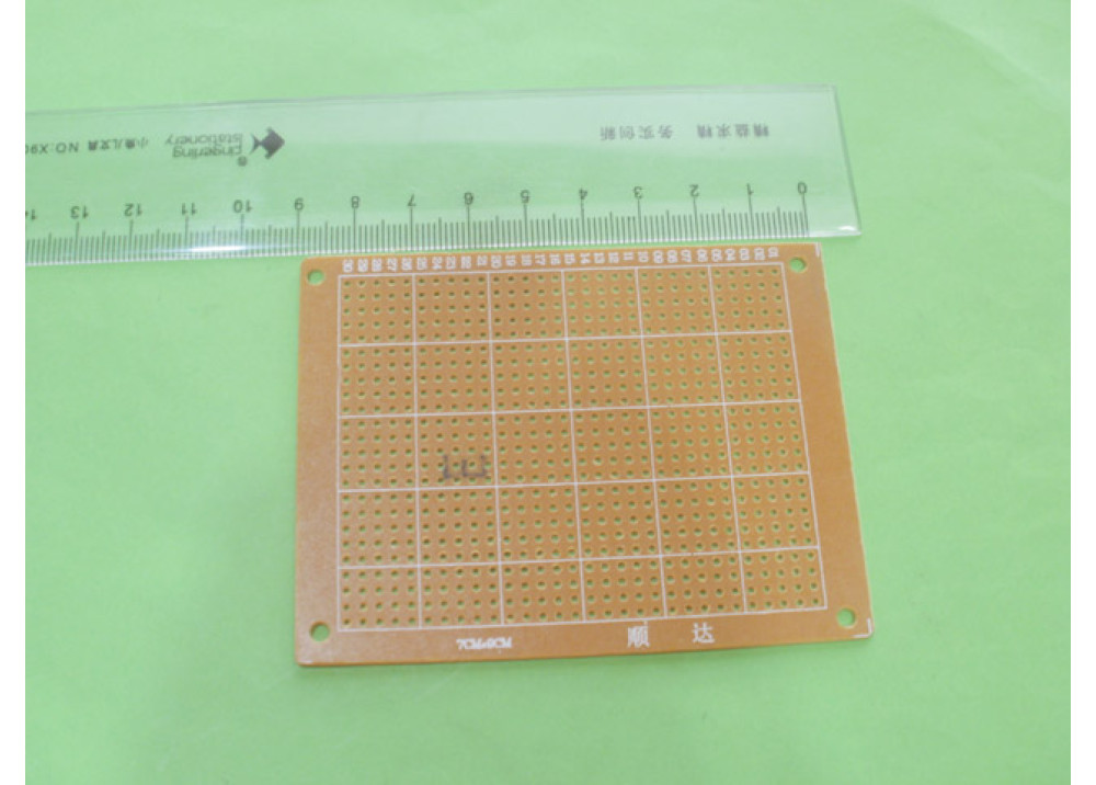 DIY Prototype Paper PCB Universal Experiment Matrix Circuit Board PCB 7X9cm 