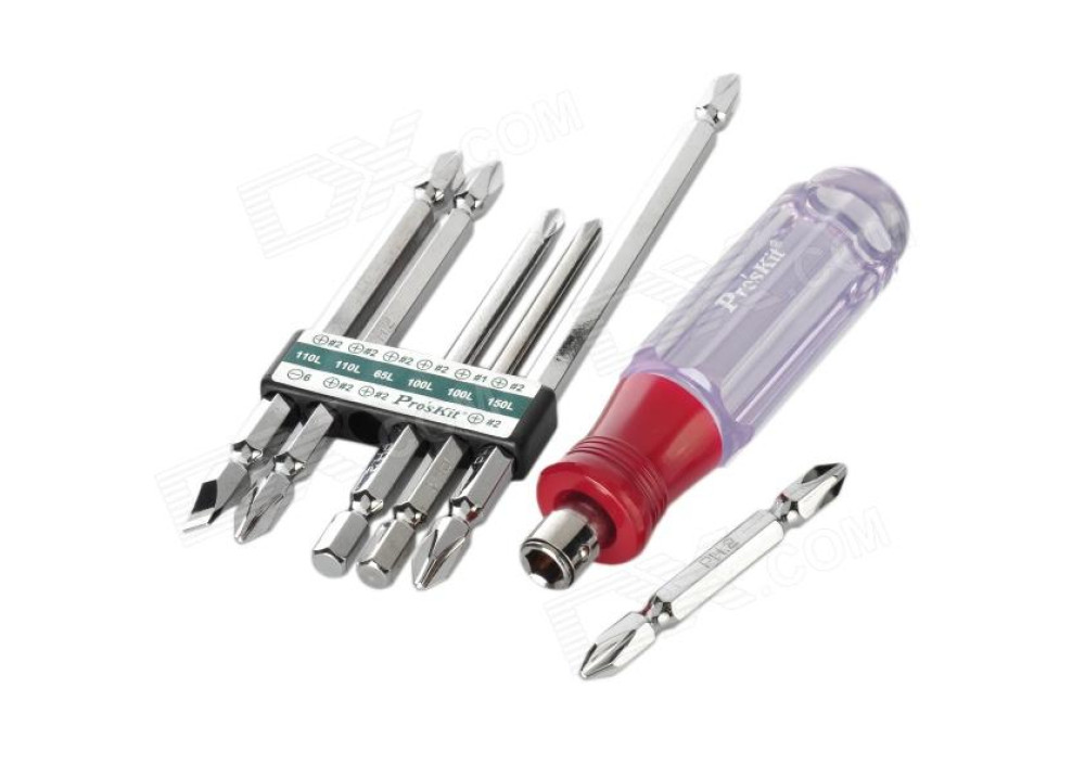 Pro sKit SD-9109D 10in1 Double End Reversible Screwdriver Set 
