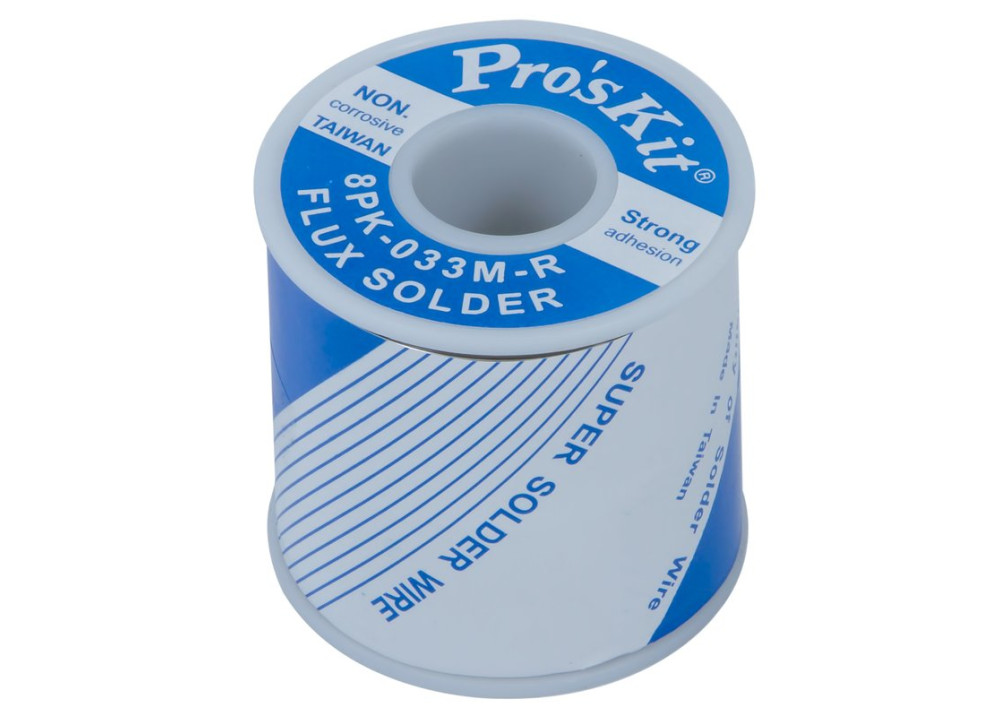 ProsKit 8PK-033M-R Solder 63% 1mm 500g 