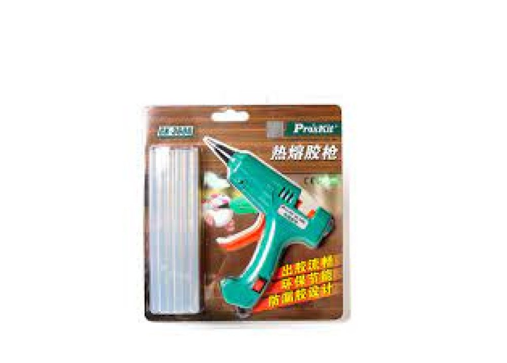 Pro sKit GK-360G 20W Mini Glue Gun with 12 pcs Glue Stick 