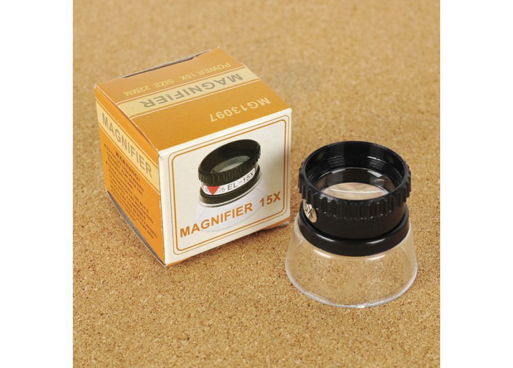 MG13097 22mm 15X Handheld Magnifier 