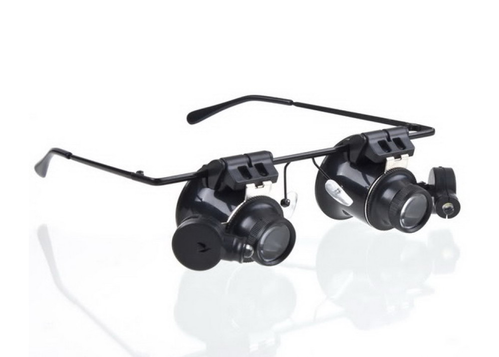 Double Eye Glasses Type 20X Watch Repair Magnifier NO.9892A-II 