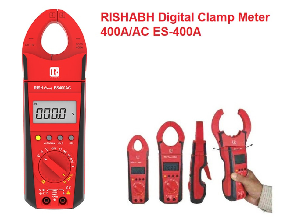 RISHABH Digital Clamp Meter AC ES-400A 