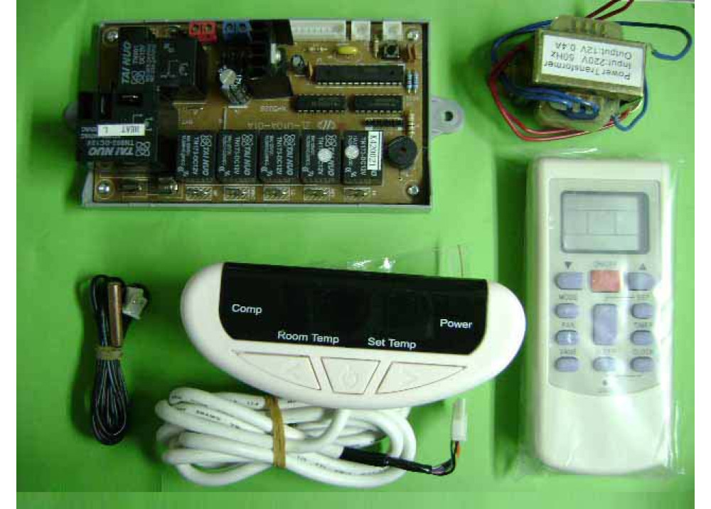 AC REMOTE CONTROL ZL-U10A LCD 