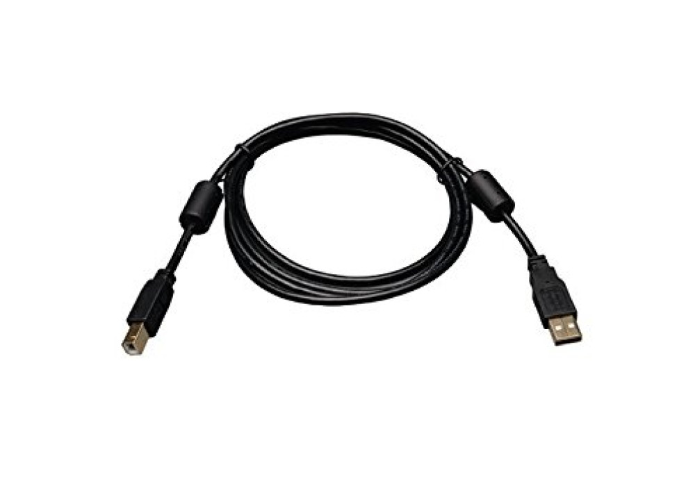 USB CABLE A MALE TO B MALE  1.8M With Filter 