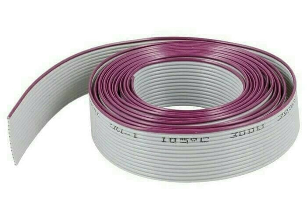 FLAT CABLE GREY 1.27mm 16P 
