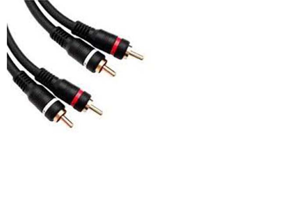 CABLE RCA AUDIO 2MALE TO 2MALE 2M 