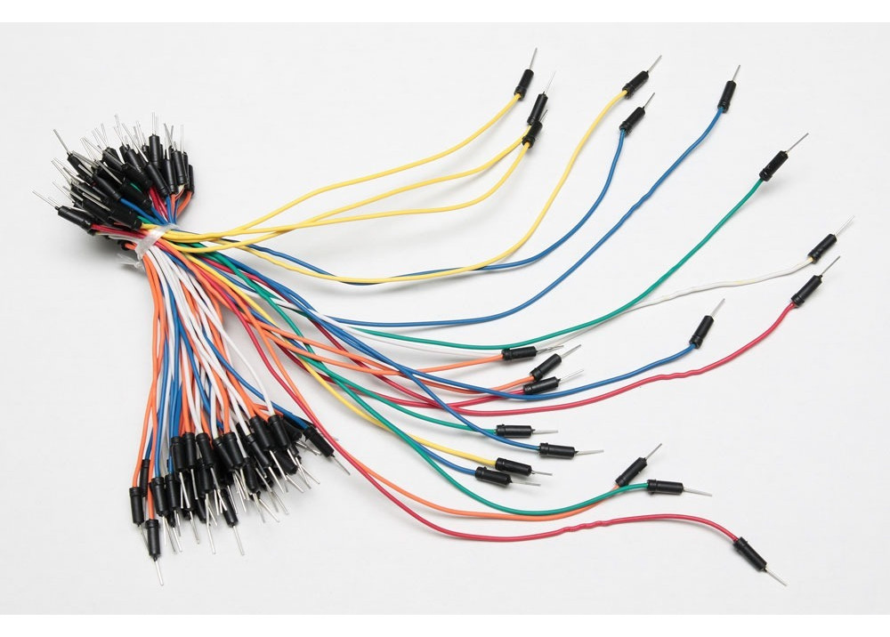 Arduino Breadboard Jumper Wires Male to Male set 65P 