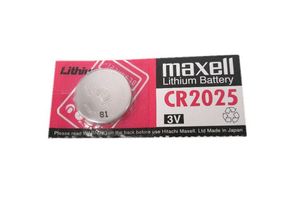 CR2025 Maxell Lithium Coin Cell Battery 1 pack 