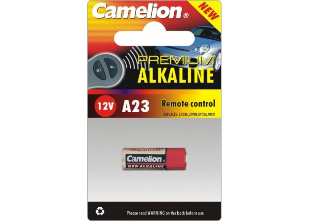 CAMELION ALKALINE A23-BP1 12V 