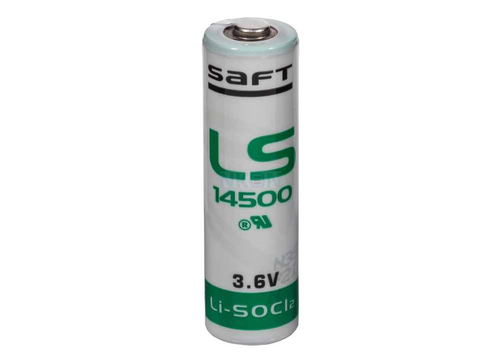 Battery Lithium LS14500 AA 3.6V Without Soldering Tags 
