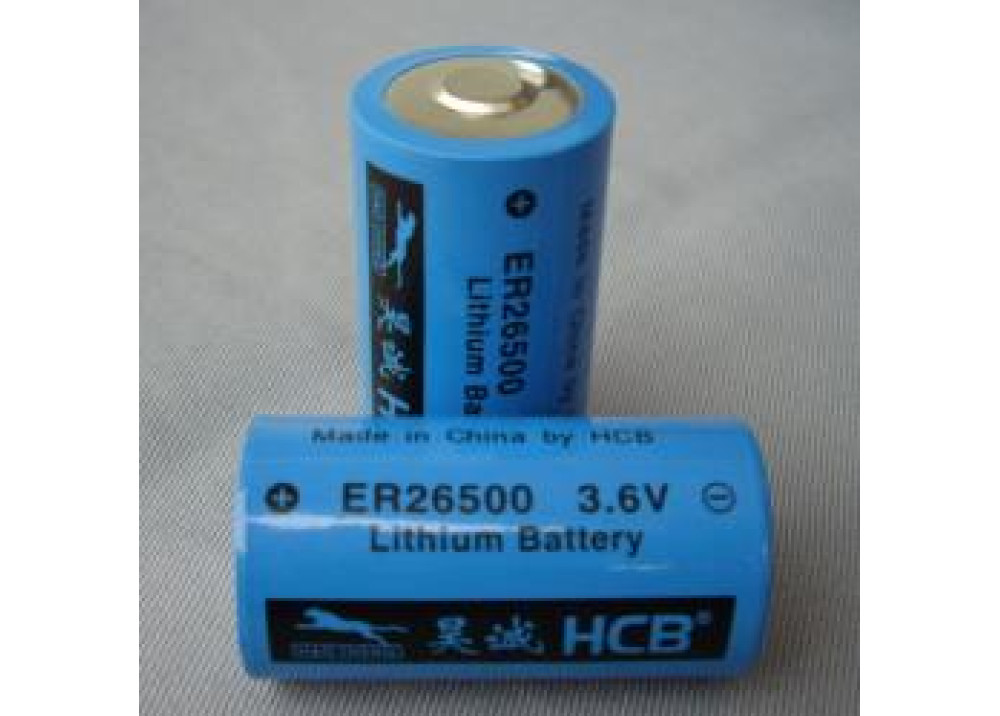 Battery Lithium HCB  ER26500 3.6V SIZE-C 