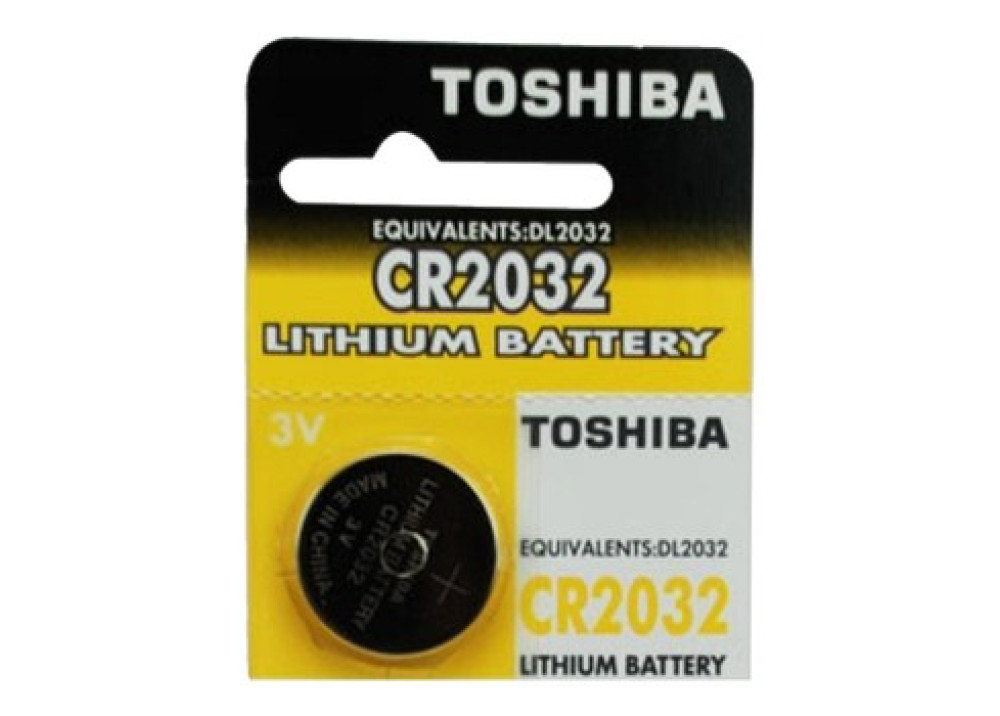 TOSHIBA Lithium Battery CR2032  DL2032 3V 