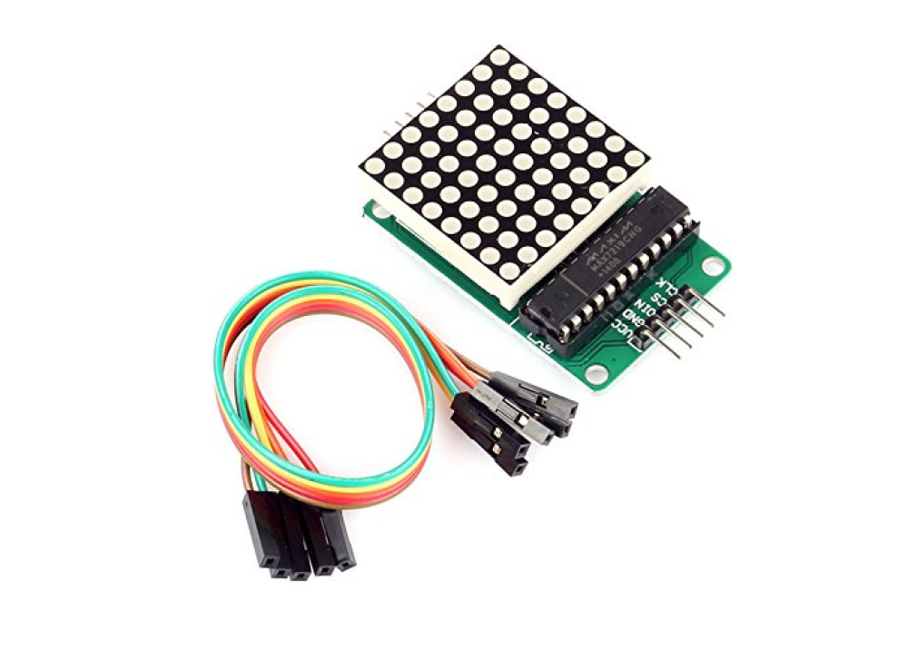 MAX7219 Dot Matrix Module 8*8 Common Cathode For Arduino 