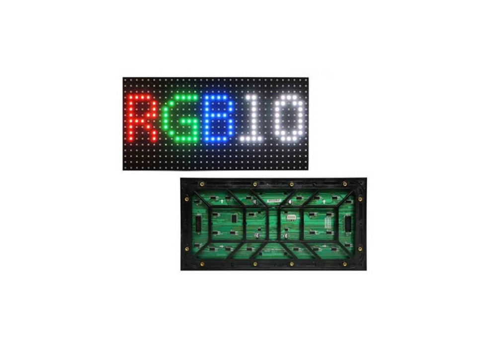 LED MASSGE RGB 1X1M 10mm 32x16D SMD 