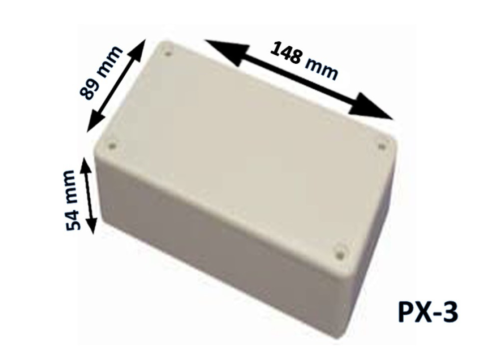 Plastic Box Enclosure PX-3 148x89x54mm 