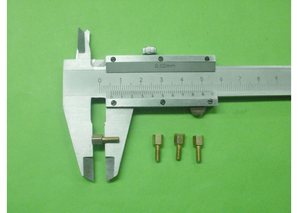 Spacer Brass M3 5mm 8mm 3mm MF 