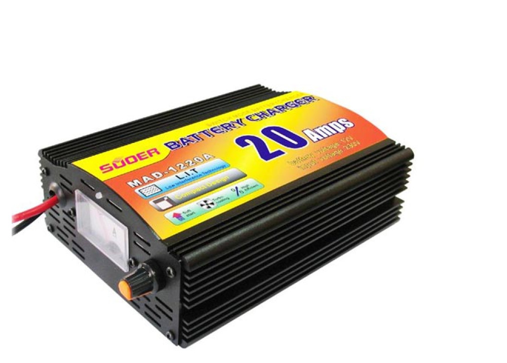 Suoer Battery Charger MAD-1220A 12V 20A 