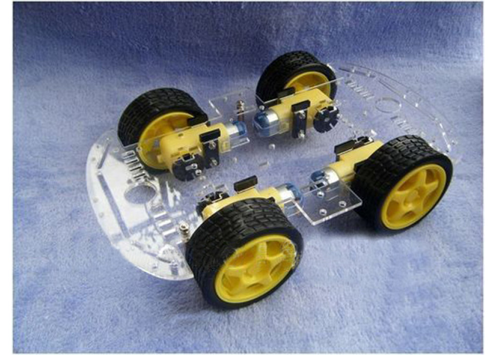 Robot 4Wheel Drive Chassis Kit 