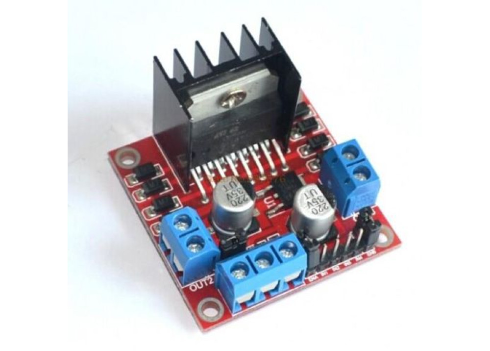 Dual H Bridge DC Stepper Motor Drive Controller Board Module L298NFor Arduino 
