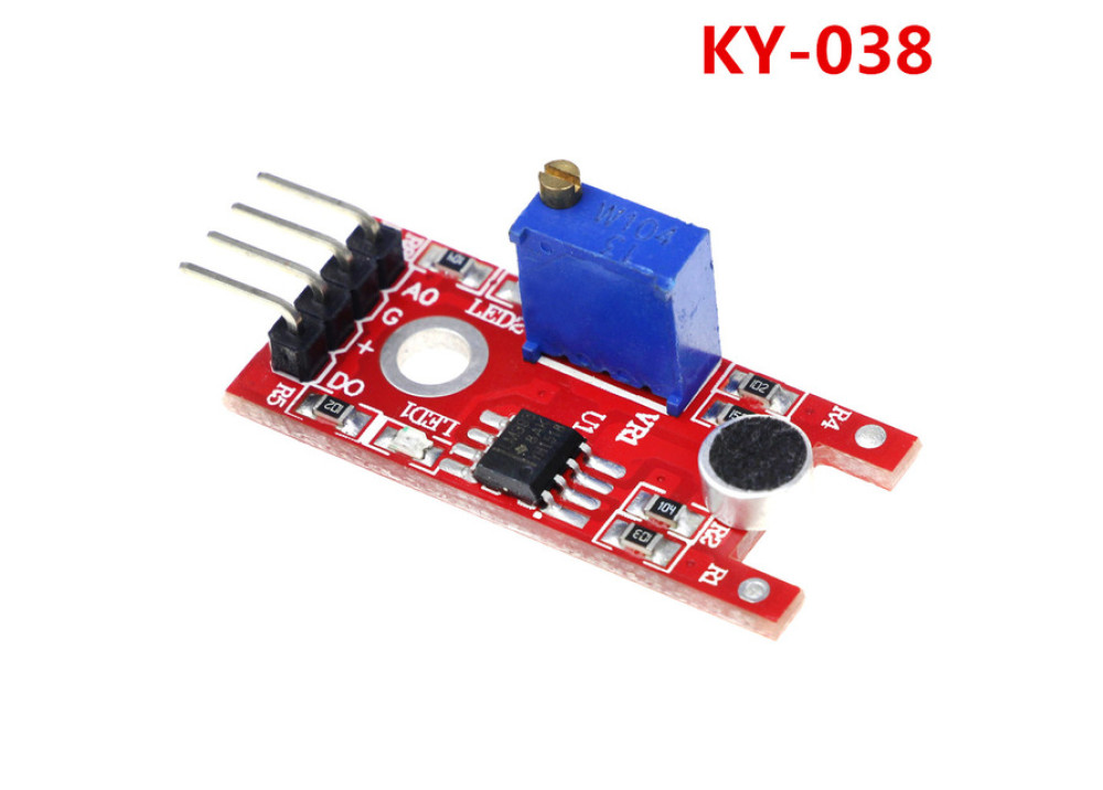 Mini Voice Sound Detection Sensor KY-038 4Pin for Arduino
 