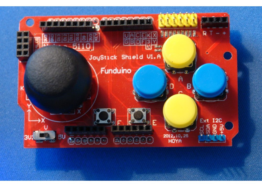 Funduino Joystick Shield V1.A for Arduino 