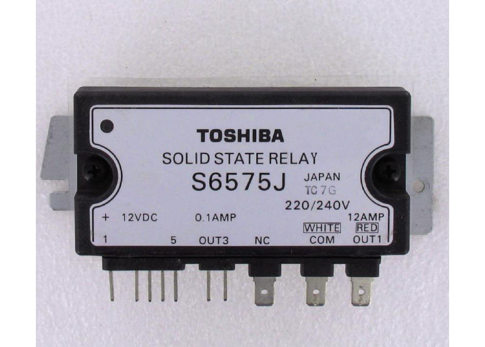 SSR S6575J SOLID STATE RELAY 250V 12A
 