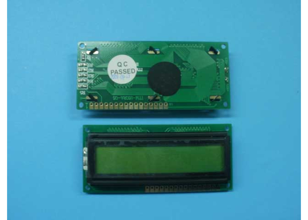 LCD CHRACTER  ITM 16X2 ITM1602ASTL 